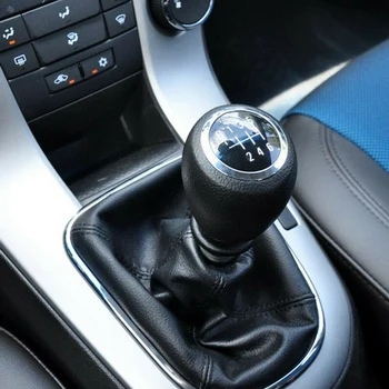 6 Rýchlosť Výstroj Držať Shift Gombík Návlek Topánka pre Chevrolet Cruze 2008 - 2015 - Obrázok 2  