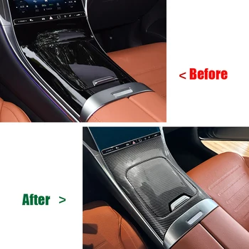 Auto stredovej Konzoly Panel Pásky, Nálepky, Nálepky Flim Tuning Doplnky Pre Mercedes Benz GLC Triedy X254 GLC260 GLC300 2023+ - Obrázok 2  