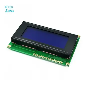 LCD 16x4 1604 Znakov LCD Displeja Modul LCM Modrá Blacklight 5V pre Arduino - Obrázok 1  