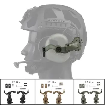 2 ks Headset Železničnej Adaptér Otáčanie v rozsahu 360 stupňov Slúchadlá Pozastavenie Držiak Kompatibilný Pre Ops-Core / Tím Wendy M-lok - Obrázok 2  