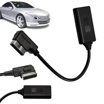 Pre AMI MMI 3G/2G Aux Bluetooth-kompatibilného Adaptéra Auto Audio Kábel pre Audi Q5 A5 A7 R7 S5 Q7 A6 L A8L2008 - 2012 - Obrázok 1  