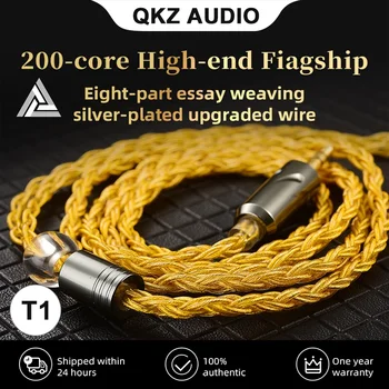 Vysoko Kvalitné Slúchadlá do uší Aktualizácia Kábel s 3,5 mm Jack, 2Pin 0,75 mm Konektor pre Drôt - Zvýšiť Svoj Zvukový Zážitok - Obrázok 2  