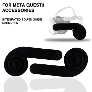 2 ks chrániče sluchu Pre Meta Quest 3 Headset Opakovane Silikónové Ušné Vankúšiky slúchadlové chrániče Sluchu na Zníženie Hluku, Zvukotesné chrániče sluchu Pre Quest3 - Obrázok 1  