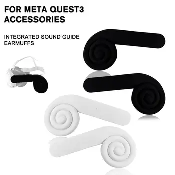 2 ks chrániče sluchu Pre Meta Quest 3 Headset Opakovane Silikónové Ušné Vankúšiky slúchadlové chrániče Sluchu na Zníženie Hluku, Zvukotesné chrániče sluchu Pre Quest3 - Obrázok 2  