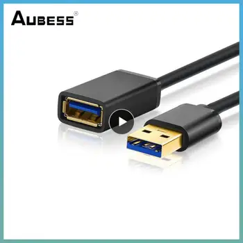 1PCS Kebiss USB3.0 Predlžovací Kábel Smart TV SSD USB Kábel USB Extender Dátový Kábel Mini USB3.0 2.0 Rozšírenie - Obrázok 1  