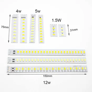 4W 5W 12W náhradné led svetlo čip Zdroj DC 5V usb Stmievateľné LED Biele Teplé Perličiek Povrchu noc žiarovka SMD DIY Žiarovka osvetlenia B4 - Obrázok 2  