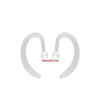 Anti-stratil Mäkké Bluetooth-kompatibilné Slúchadlá Earhook Gumy Otočný Klip pre Slúchadlá, Stand Ergonomické Ucho Kompaktná Veľkosť - Obrázok 1  