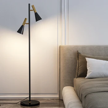 AOSONG Nordic Poschodí Lampa Moderné Rodinné Iiving Izba Spálňa Uhol Aadjustment LED Tvorivosti Stojí Lightight - Obrázok 2  
