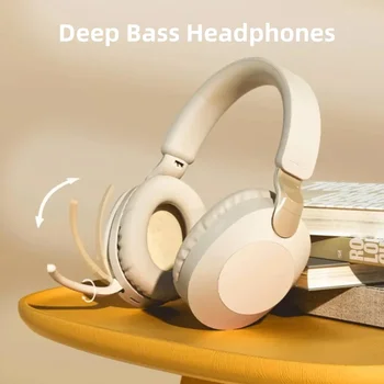 MS-B2, Aktívne potlačenie Šumu Slúchadlá Bezdrôtové Slúchadlá Hlboké Stereo Bass Bluetooth 5.1 Slúchadlá s Mikrofónom 14H Lka Slúchadlá - Obrázok 1  