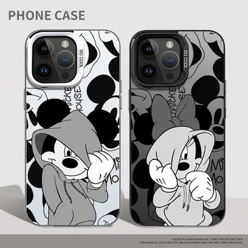 Disney Mickey Minnie Mouse Telefón puzdro pre Samsung Galaxy A10 A71 A03S A30 A32 A02 A13 A50 4G A51 A05 A03 Core A31 Mäkké Pokrytie - Obrázok 1  