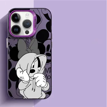 Disney Mickey Minnie Mouse Telefón puzdro pre Samsung Galaxy A10 A71 A03S A30 A32 A02 A13 A50 4G A51 A05 A03 Core A31 Mäkké Pokrytie - Obrázok 2  