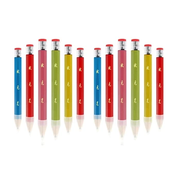 NOVÉ-12 Ks Drevených Jumbo Ceruzky Pre Prop, Zábavné Veľké Ceruzka Obrovský, Obrie Ceruzka 14 Palcový Ceruzka Pre Domáce A Školské potreby - Obrázok 1  