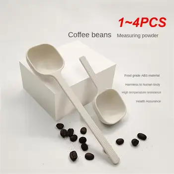 1~4PCS Coffee Bean Lyžice Odolnosť voči Korózii Krátke/dlhé Rukoväte Kávy Meracie Nástroje Pre Kuchyňa Meranie Kávy Lopatka 9,5 g - Obrázok 1  