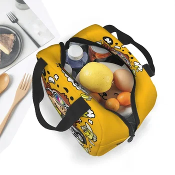 Vtipné Plyn Postavenú Garáž Izolované Obed Tašky Thermal Bag Jedlo Kontajner Veľký Tote Lunch Box Na Uskladnenie Potravín Tašky Pláži Vonkajšie - Obrázok 2  