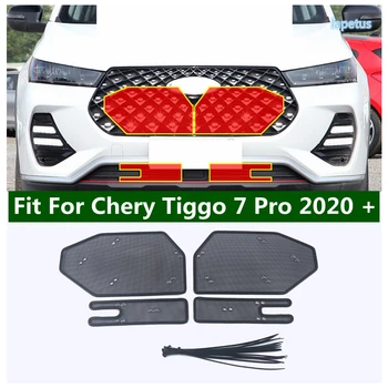 Vhodné Pre Chery Tiggo 7 Pro 2020 2021 Prednej Mriežky Vložiť Čisté Auto Hmyzu Skríning Oka Prachu Chrániť Exteriér Upravený Príslušenstvo - Obrázok 1  