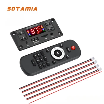 SOTAMIA 120W Bluetooth Zosilňovač 2x60W Hifi Stereo s Nahrávanie Hovorov, Bezstratové Dekodér Mp3 Audio Dekódovanie Dosky Mini Amp - Obrázok 1  