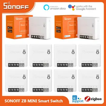 SONOFF ZB MINI Zigbee 3.0 DIY Smart Switch Dve Spôsob, ako Prepnúť APLIKÁCIU Diaľkové Ovládanie Práce S Smartthing/ Odtieň Hub/ SONOFF ZB Most - Obrázok 1  
