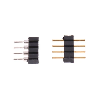 C7AD 50 Ks 4PIN Ihly RGB LED Pásy Konektor Qualitied Samec a Samica Konektor - Obrázok 1  